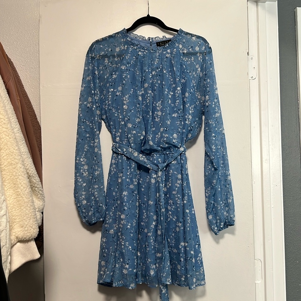 Powder blue dress
